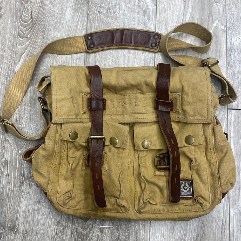 Rare Belstaff 556 messenger bag, vintage.